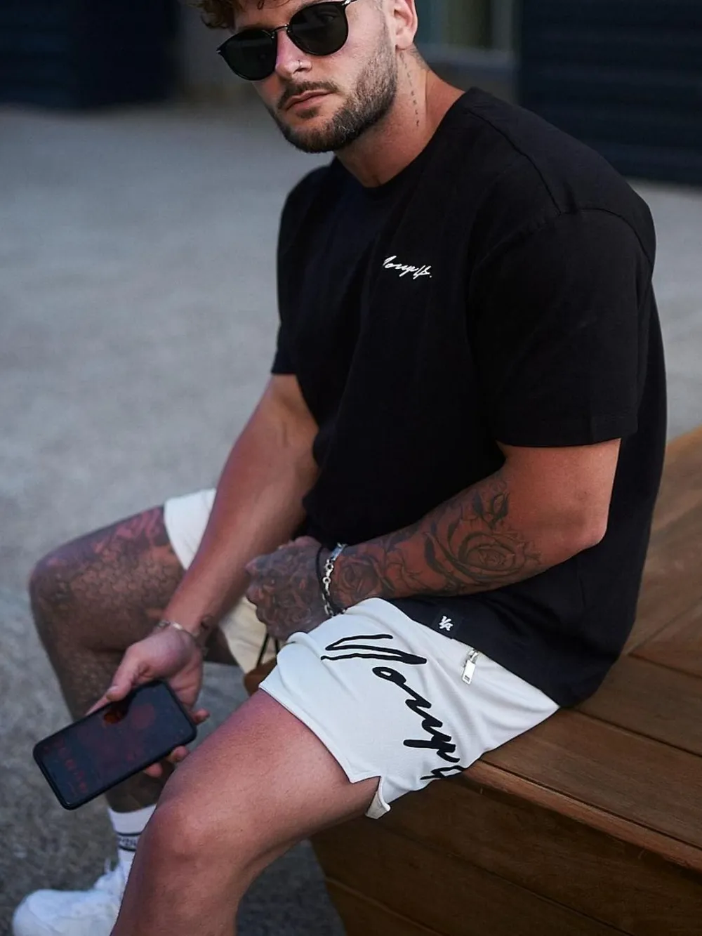 Men's Plus Size Drawstring Shorts, image 5