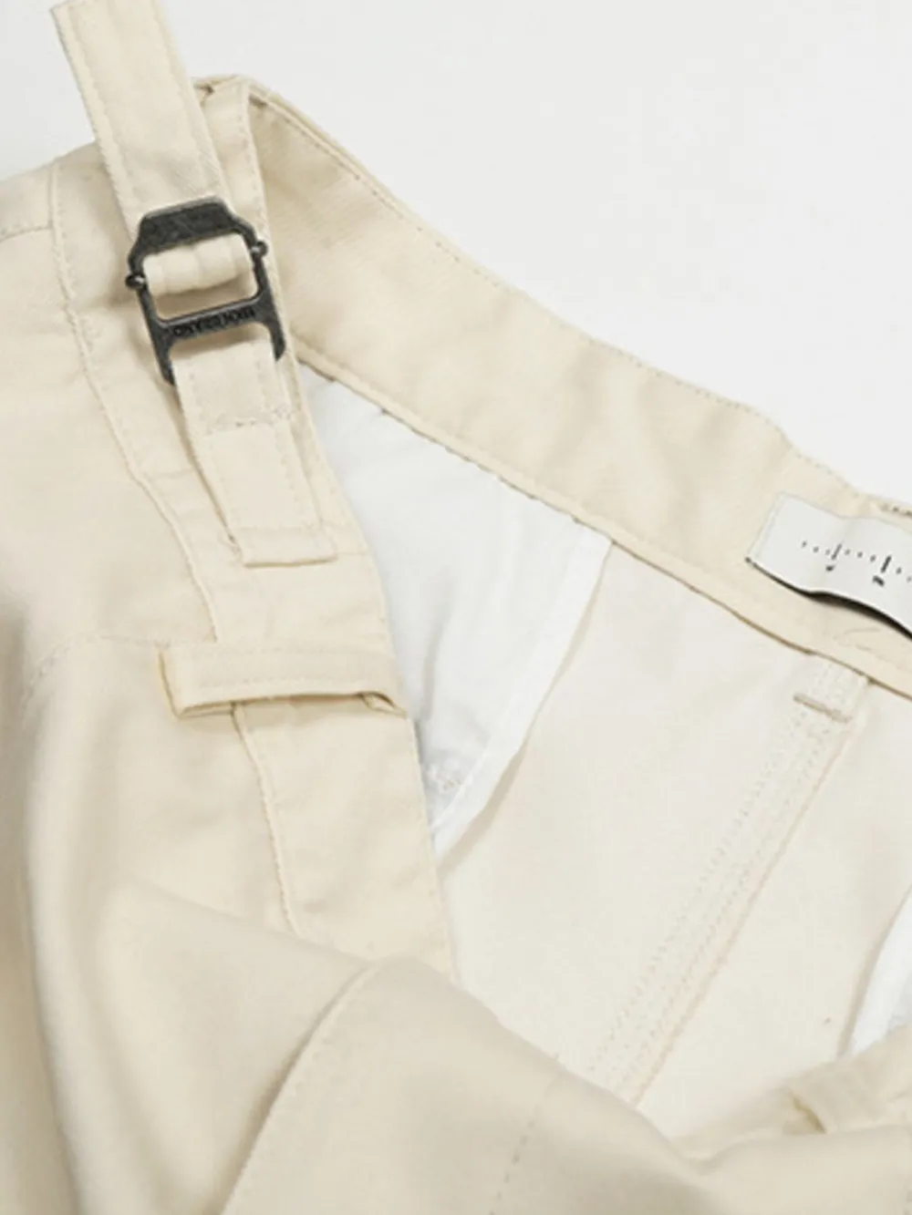 Men's Wide Leg Cargo Pants with Zipper Closure Pockets, image 8