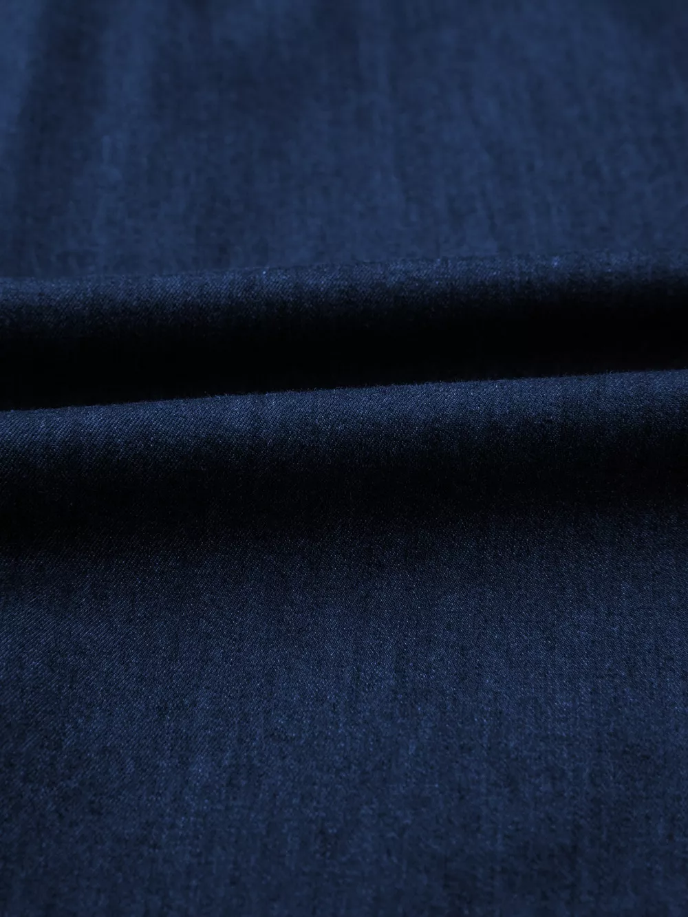 Belted Button-Down Midi Denim Dress, image 10