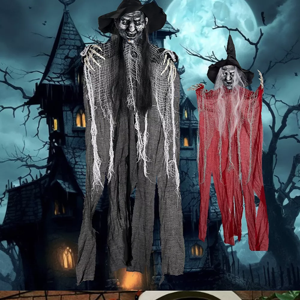 Halloween Spooky Hanging Witch Set, image 5