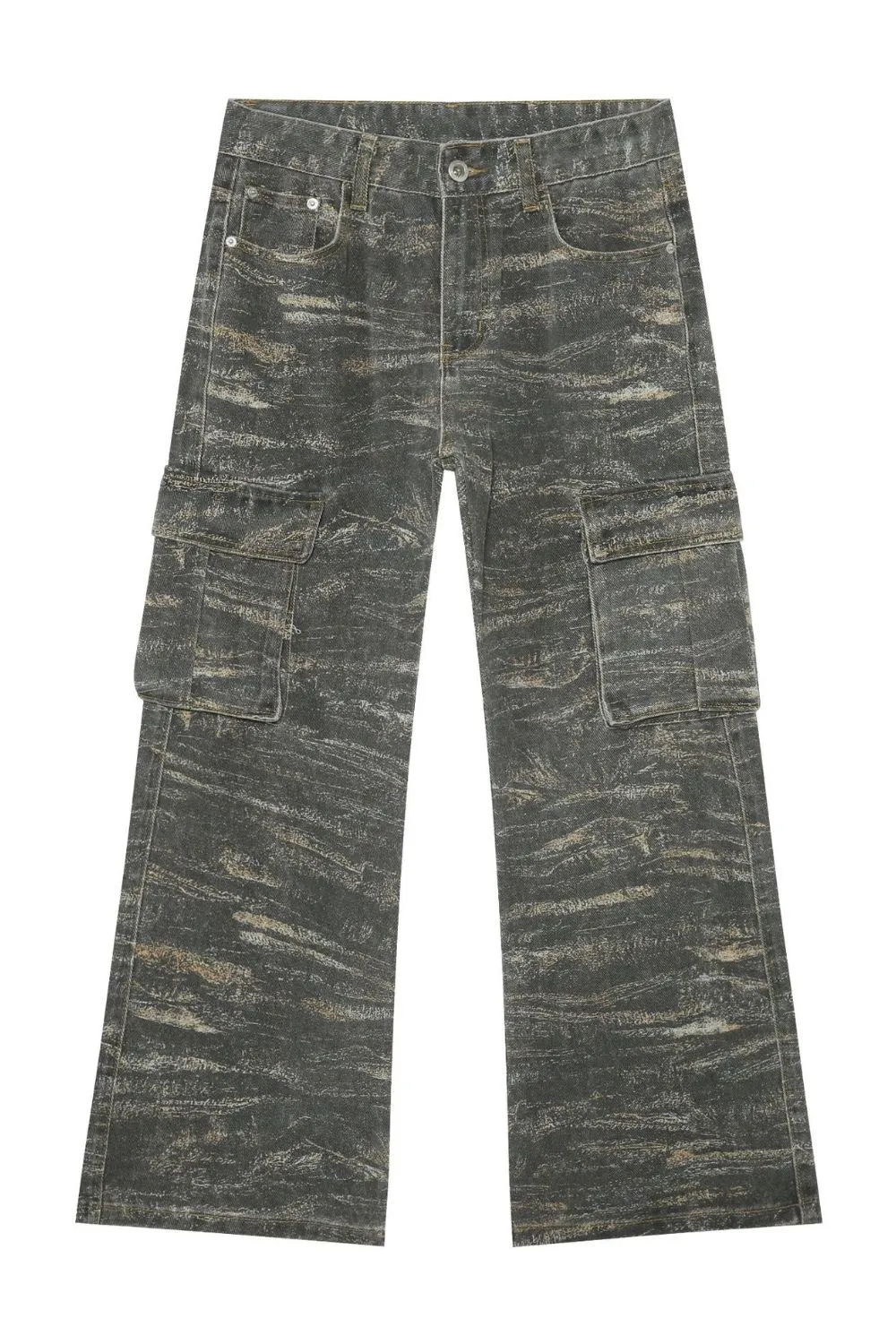 Men's Baggy Jeans with Cargo Pockets, image 5