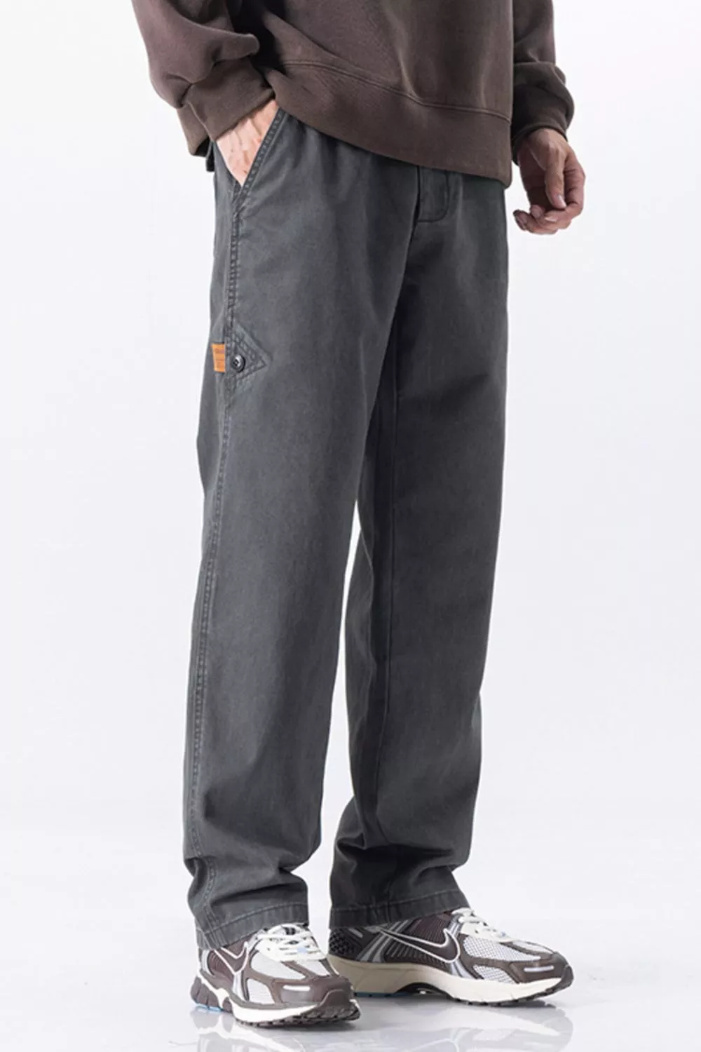 Men's Plus Size Wide Leg Pants, image 7