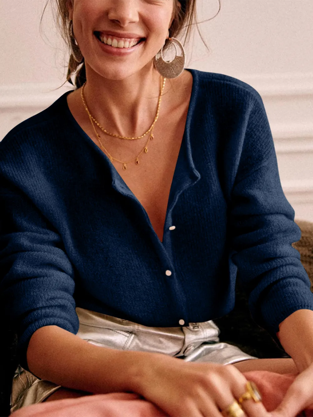Button Down Long Sleeve Sweater, image 21