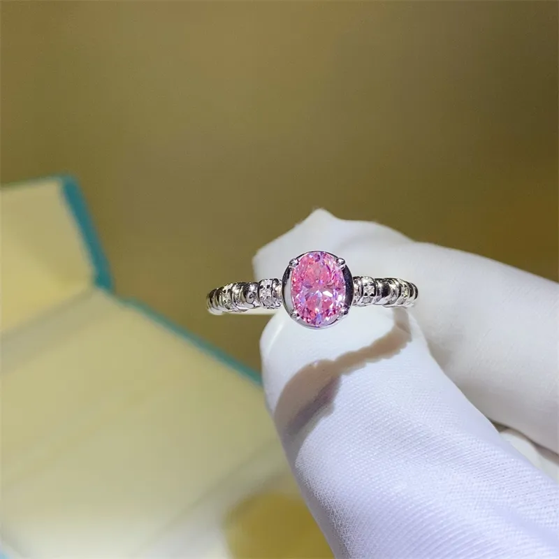 1 Carat Moissanite 925 Sterling Silver Ring, image 2