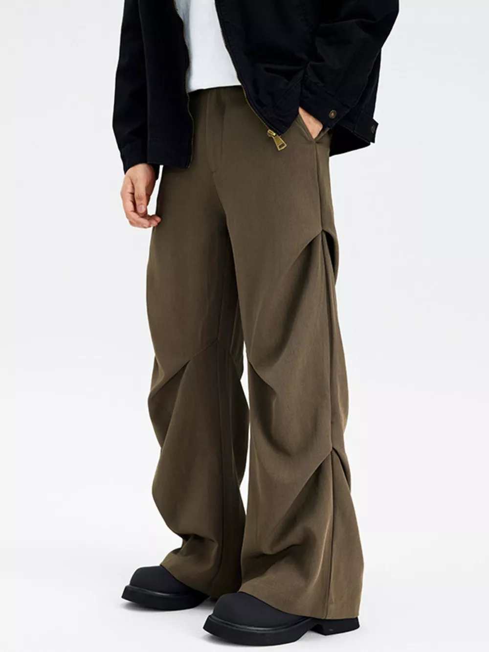 Men's Wide Leg Pants, image 4