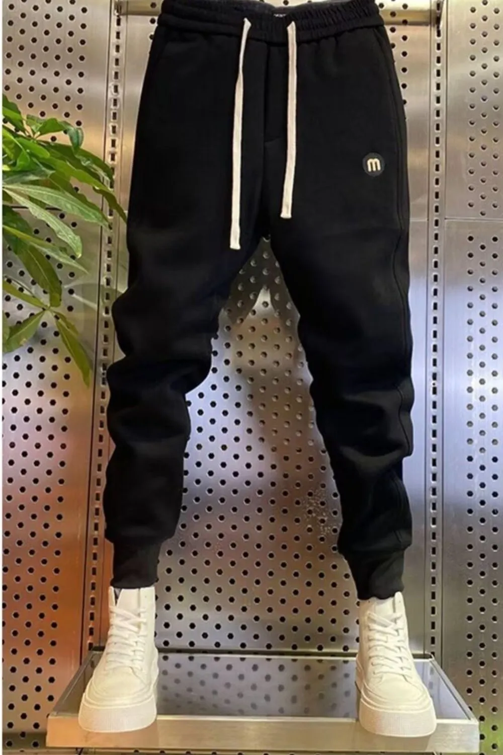 Men's Plus Size Casual Drawstring Joggers