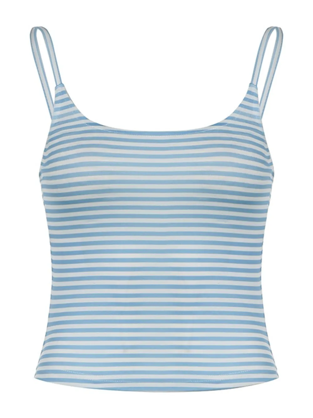 Striped Scoop Neck Cami, image 10