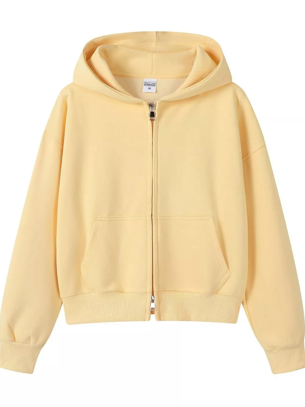 Full Size Casual Zip-Up Long Sleeve Hoodie Plus Size, image 7