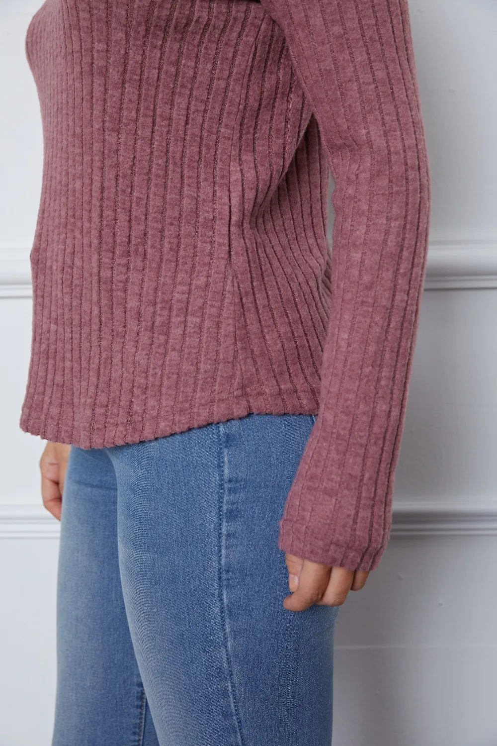 Lace Detail Long Sleeve T-Shirt, image 5