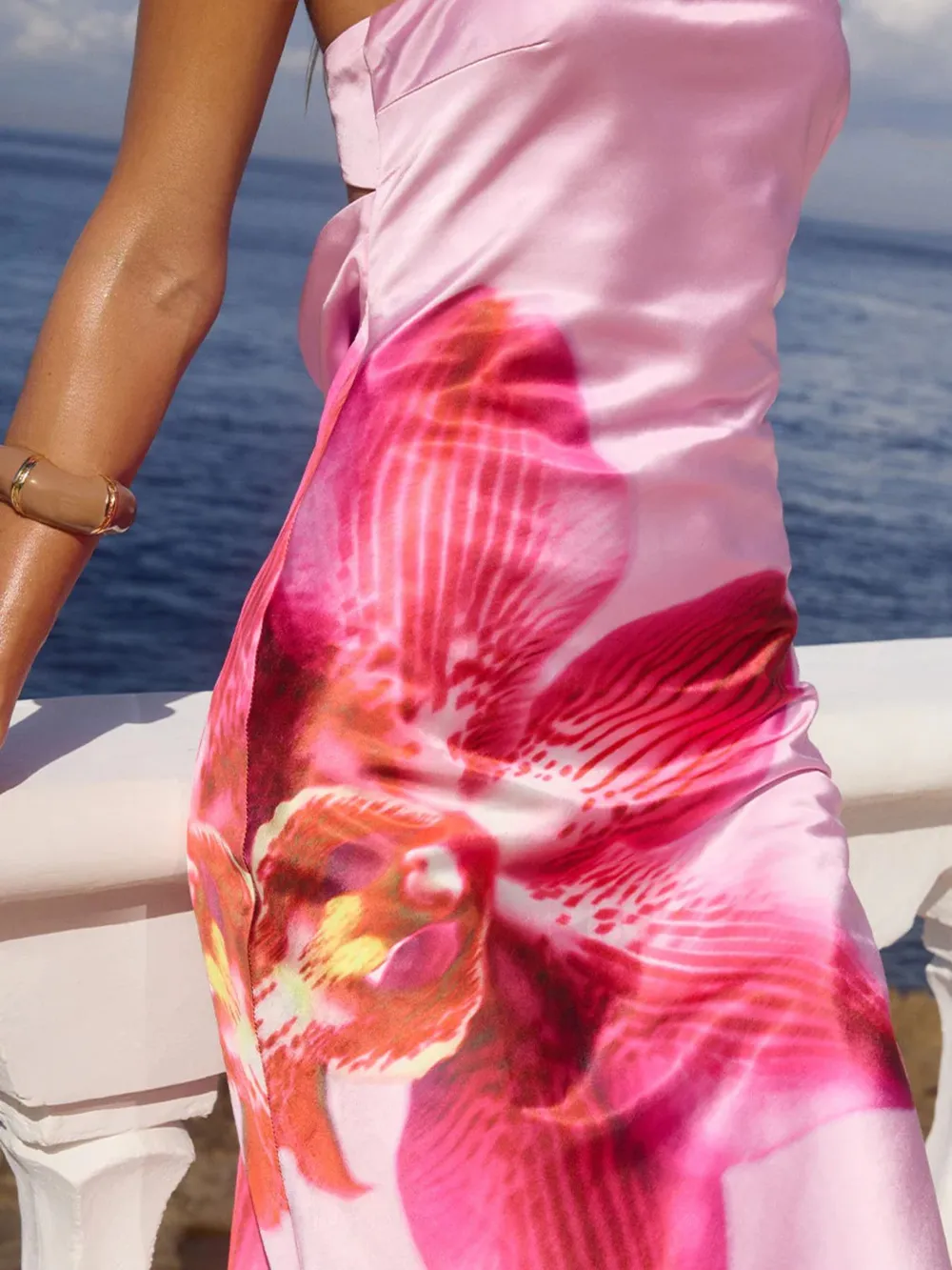 Printed Tube Maxi Dress, image 11