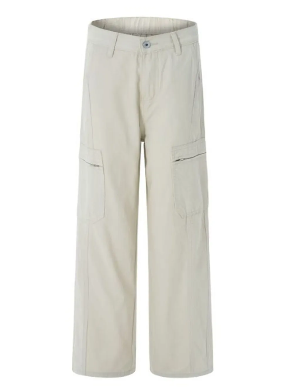 Men's Wide Leg Cargo Pants with Multi Pockets, image 11
