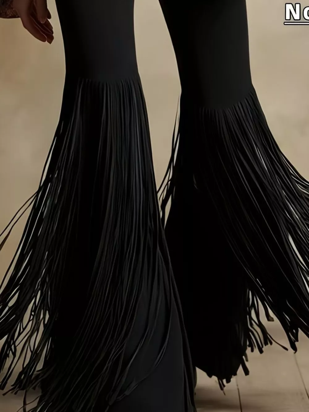 Fringe Flare Pants, image 3