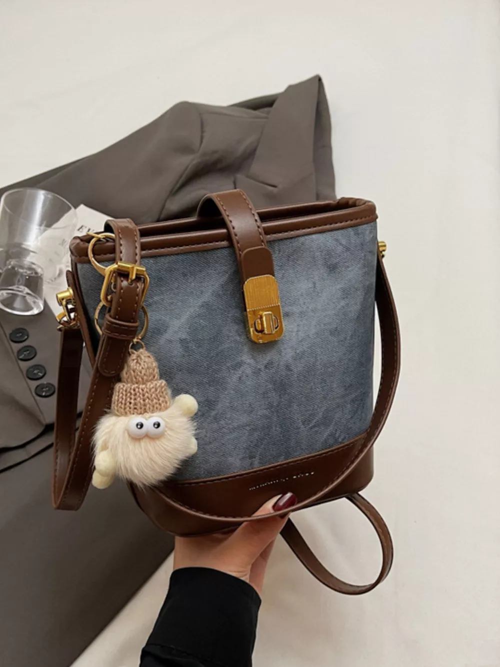 Bucket Crossbody Bag, image 6