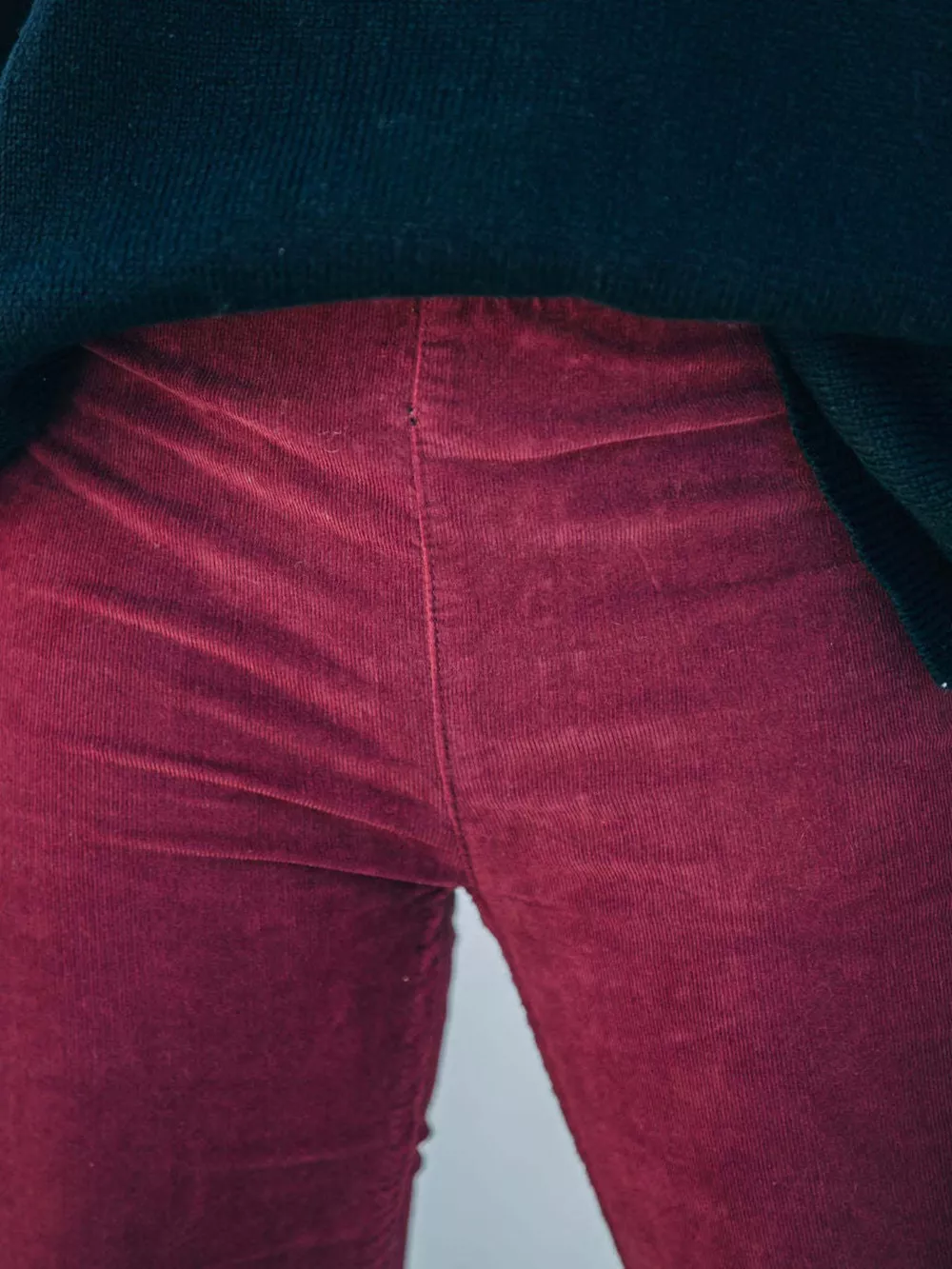 Full Size Corduroy Flare Pants Plus Size, image 17