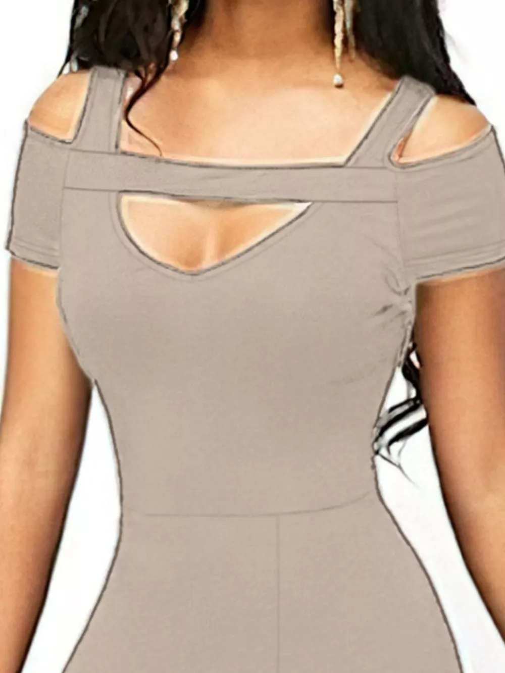 Elegant Off-Shoulder Slit Maxi Dress, image 11