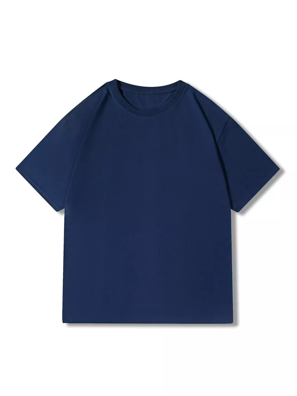 Men's Full Size Classic Crew Neck Solid Color T-Shirt Plus Size, image 4