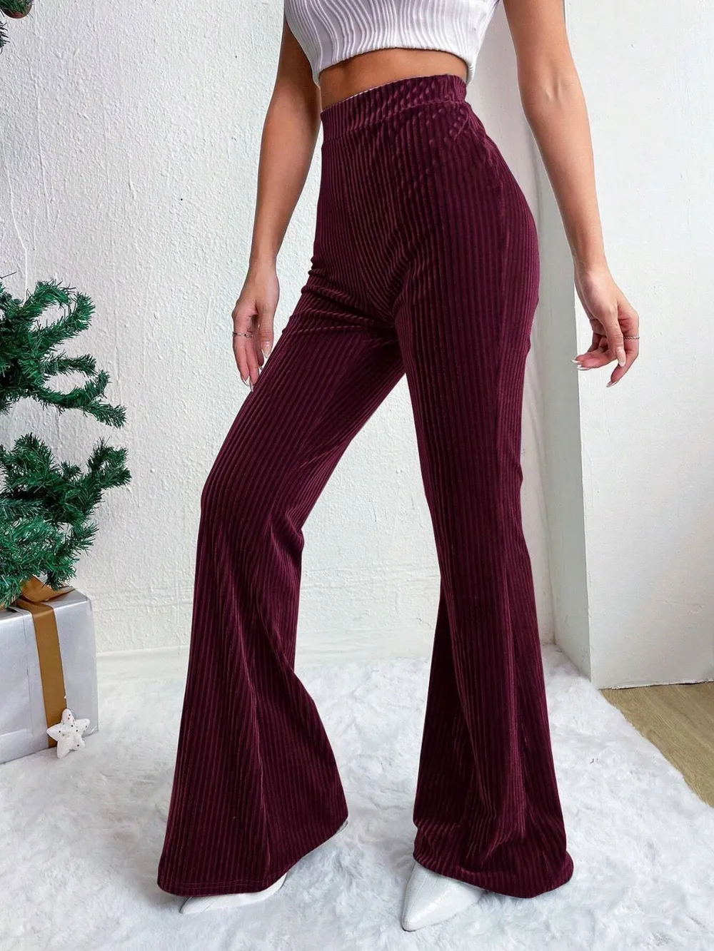 High Waist Flare Pants, image 15