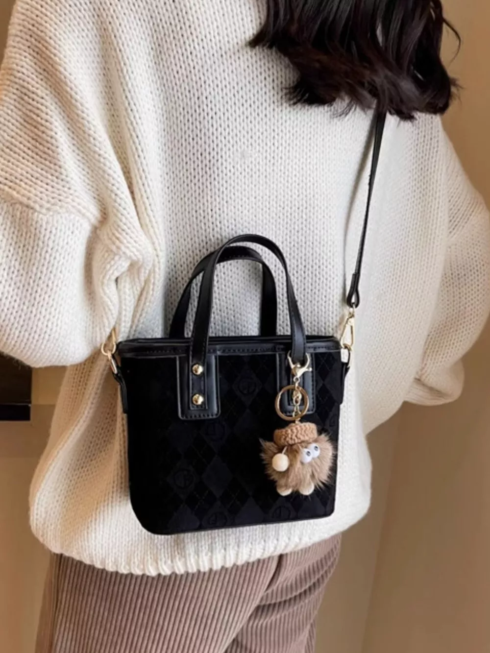 Top Handle Crossbody Bag, image 3
