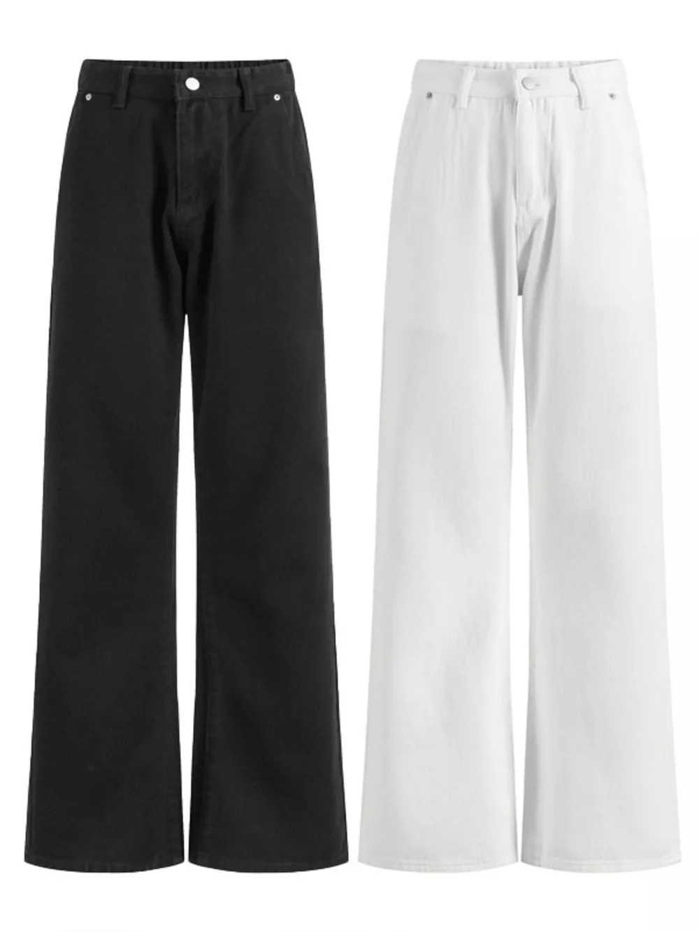 Men's Full Size Wash Wide Leg Relaxed Fit Jeans Plus Size, image 7