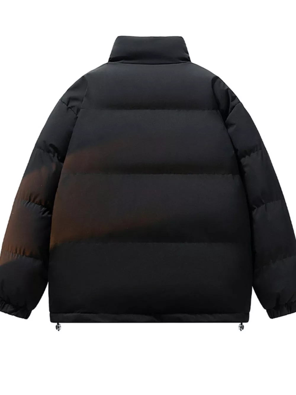 Men's Full Size Zip Up Padded Winter Coat Plus Size, image 3