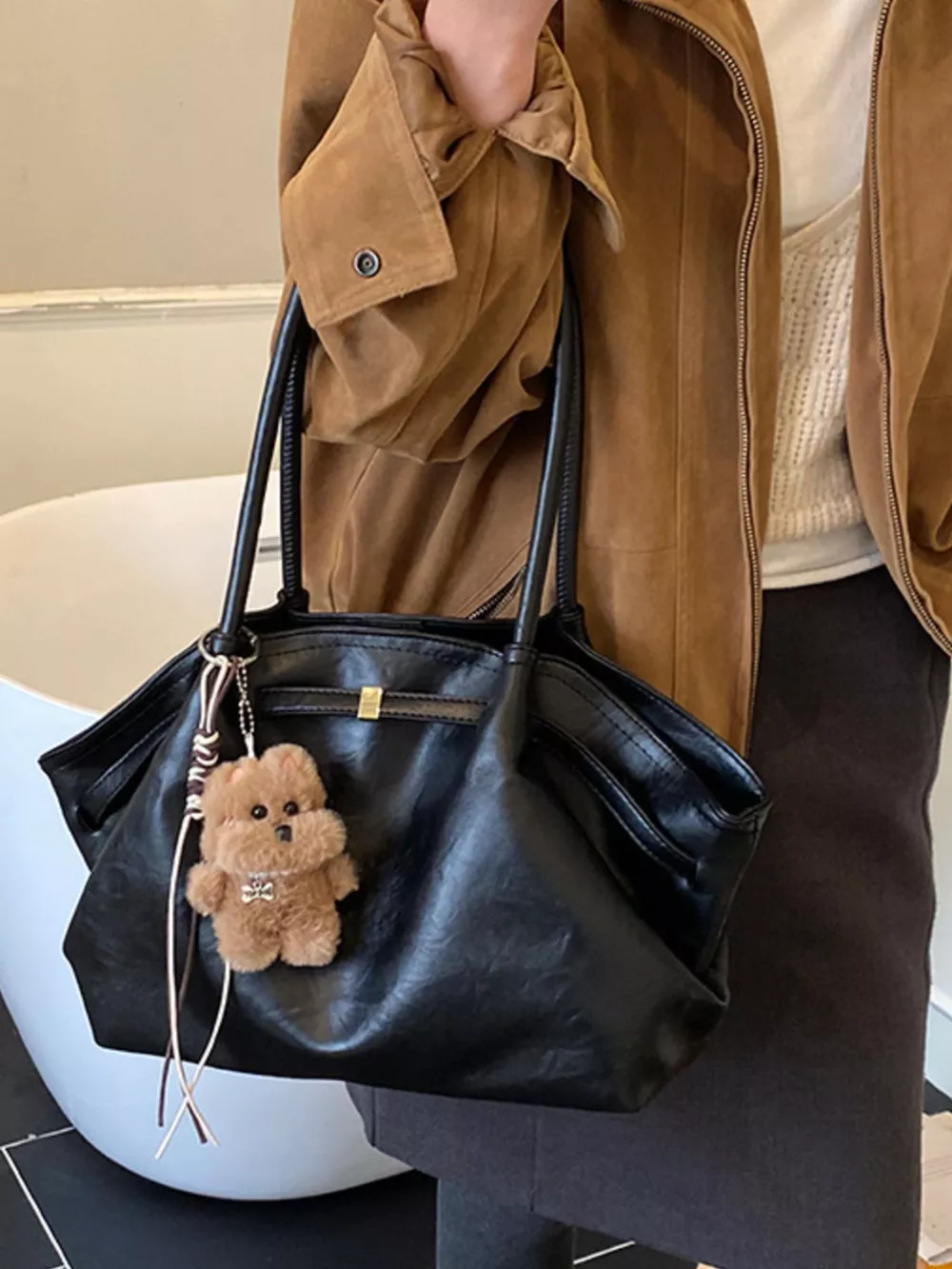 PU Leather Shoulder Bag, image 2