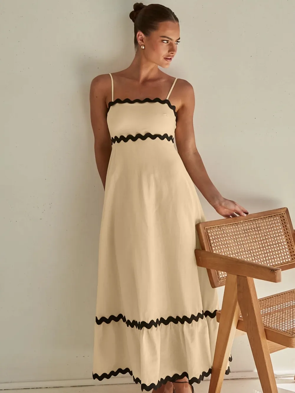 Spaghetti Strap Maxi Dress, image 7