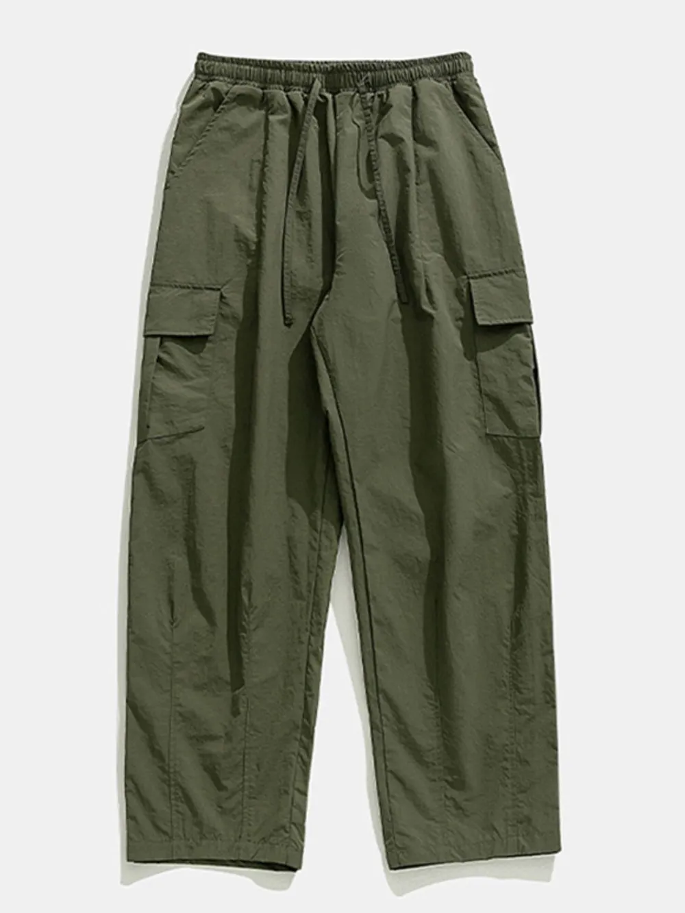 Men's Plus Size Wide Leg Cargo Pants, image 5