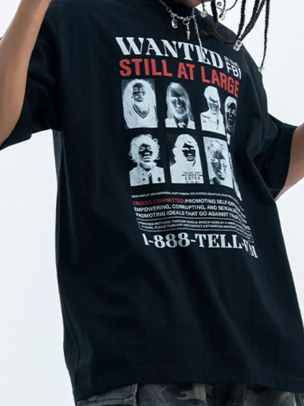 Men's Graphic Round Neck Half Sleeve T-Shirt, image 2