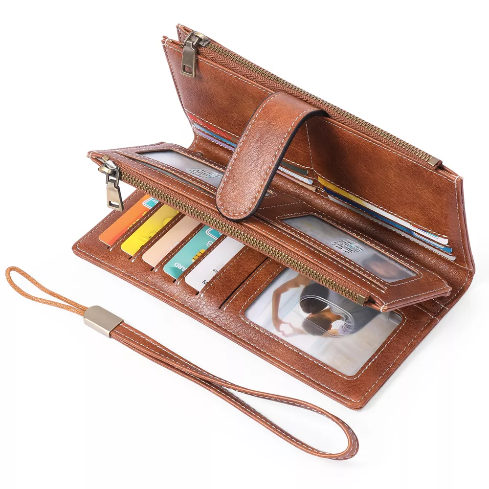 Vintage Style Leather Wallet, image 3