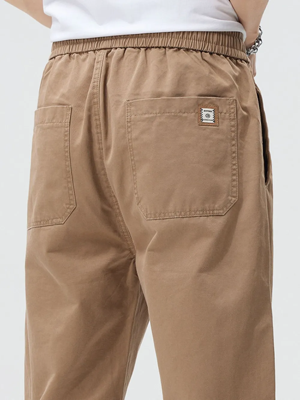 Men's Full Size Wide Leg Casual Pants Plus Size, image 8
