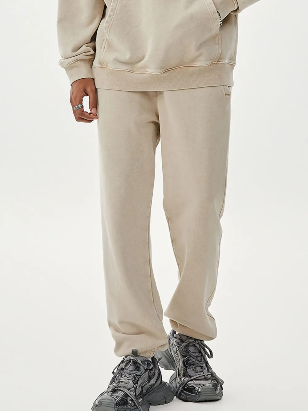 Men's Washed Loose Fit Pants