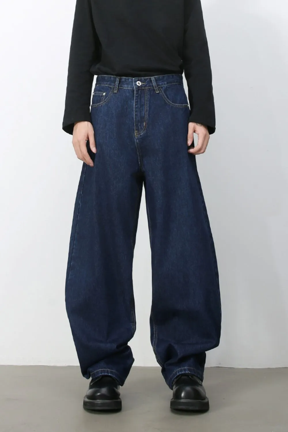 Men's Wide Leg Jeans, image 5