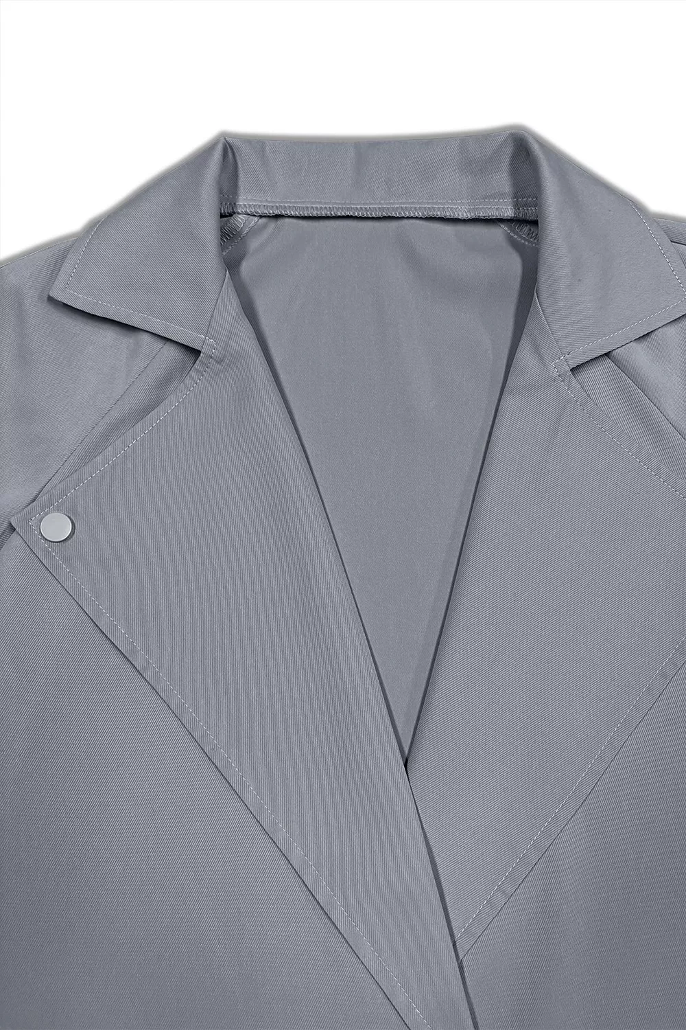 Wide Lapels Belt Trench Coat, image 17