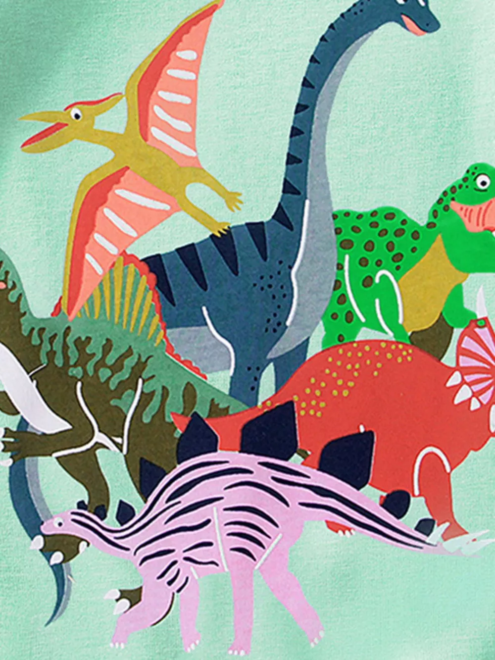Children's Dinosaur Crew Neck Short Sleeve T-Shirt, image 3