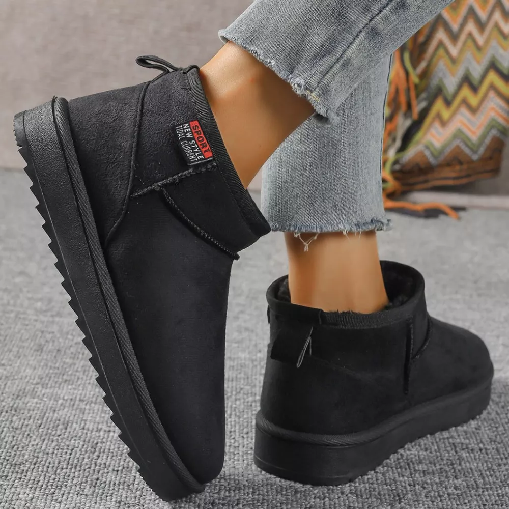Round Toe Platform Boots, image 9