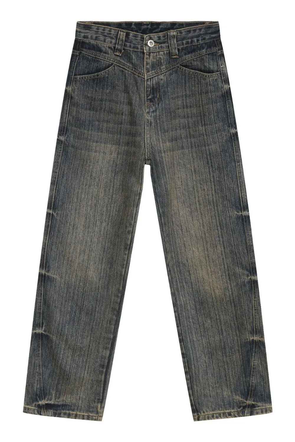 Men's Baggy Jeans with Pockets, image 6