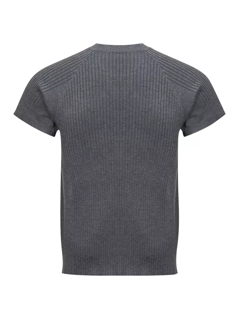 Men's Ribbed Knit Short-Sleeve T-Shirt, image 3