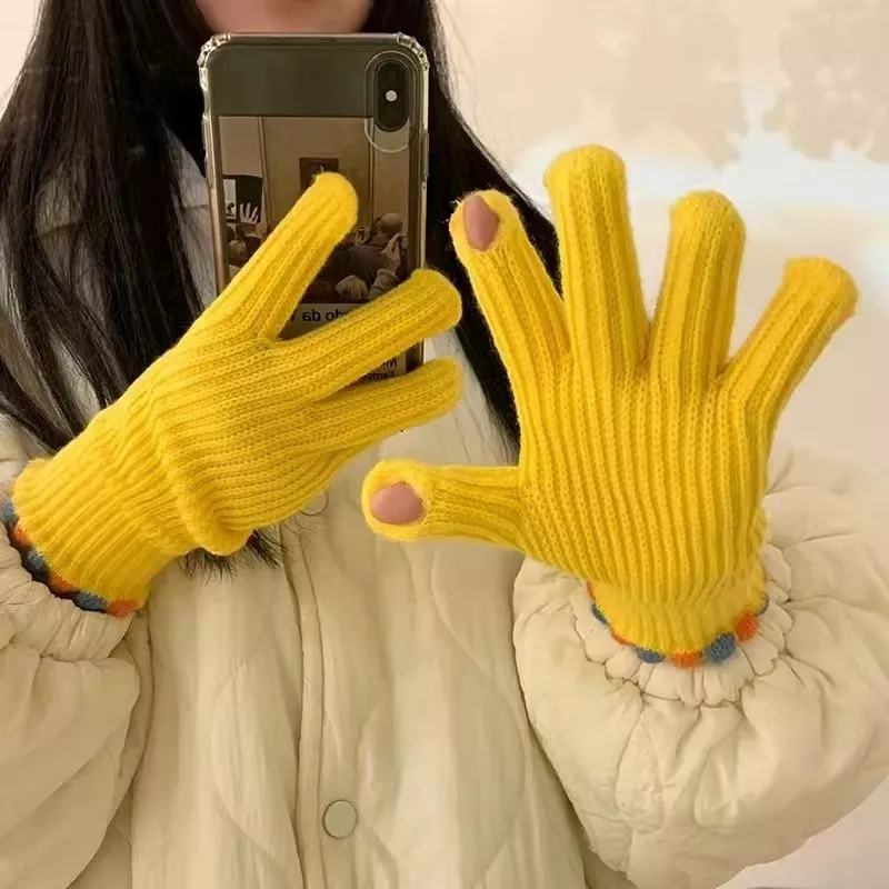 Fingerless Knitted Gloves, image 6