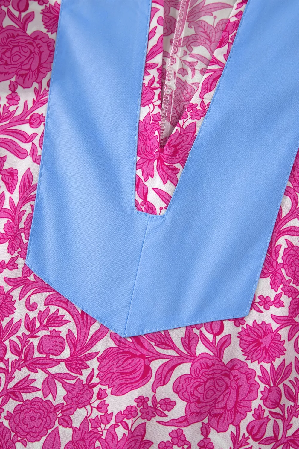 Floral Print Ruffle Cap Sleeve Dress, image 12