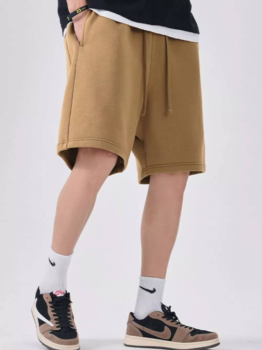 Men's Casual Drawstring Shorts, image 3