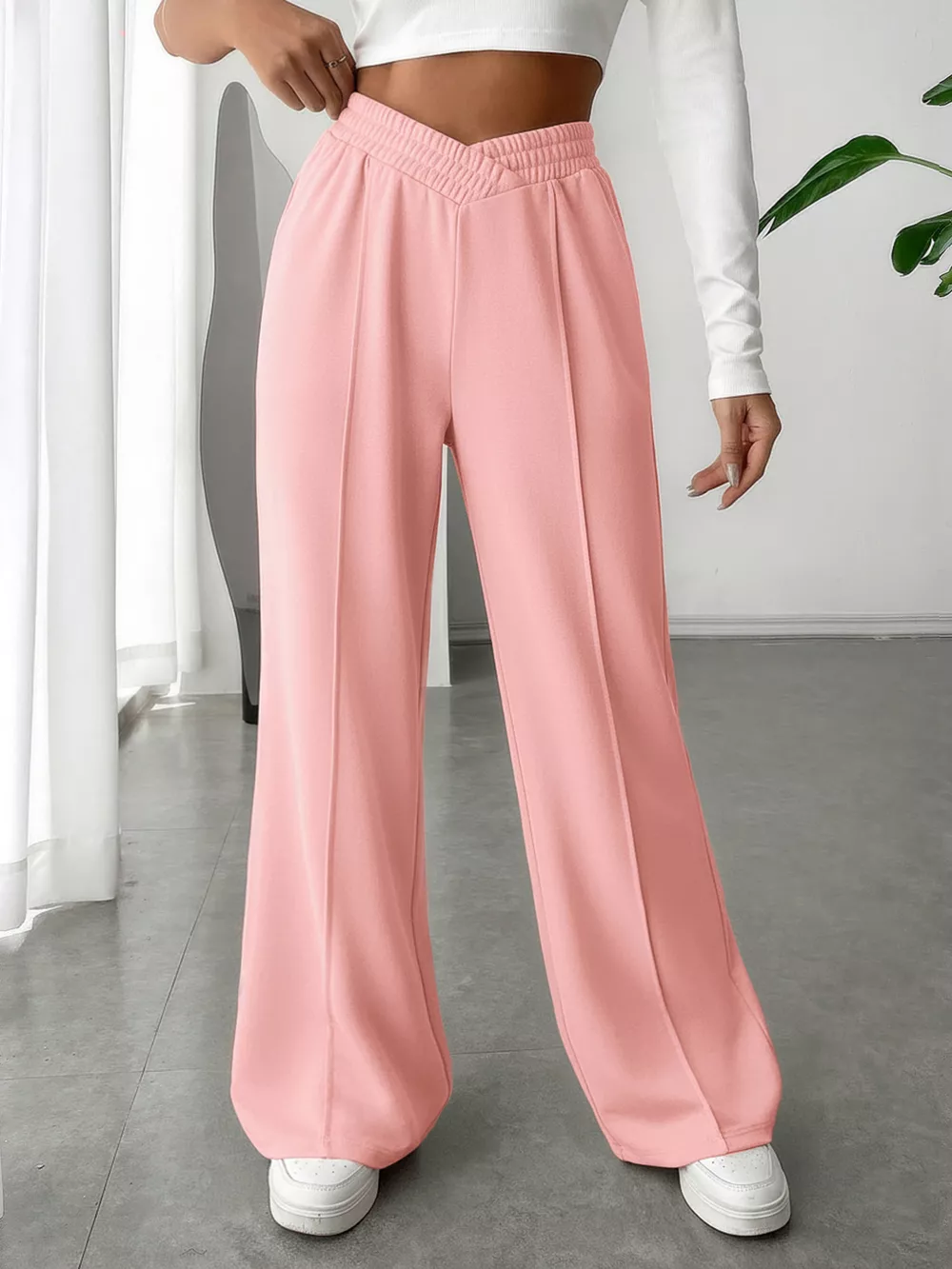 Wide Leg High Waist Pants, image 11