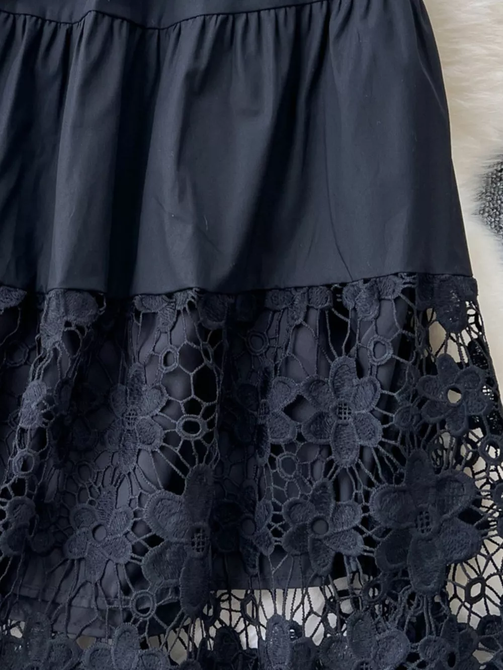 Lace Tiered Elastic Waist Skirt, image 13