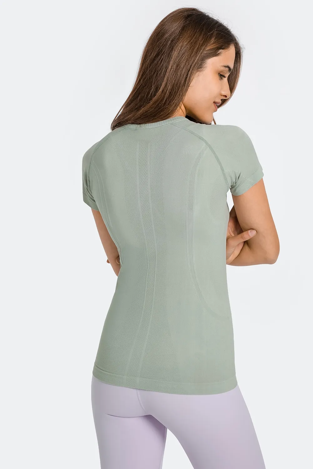 Round Neck Short Sleeve Active T-Shirt, image 9