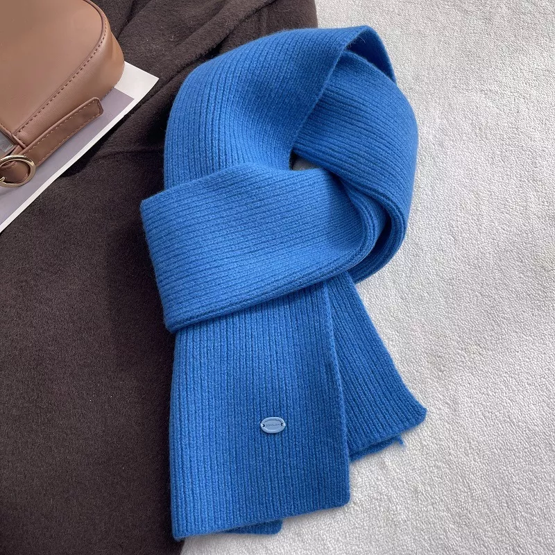 Pure Wool Warm Knit Scarf, image 6