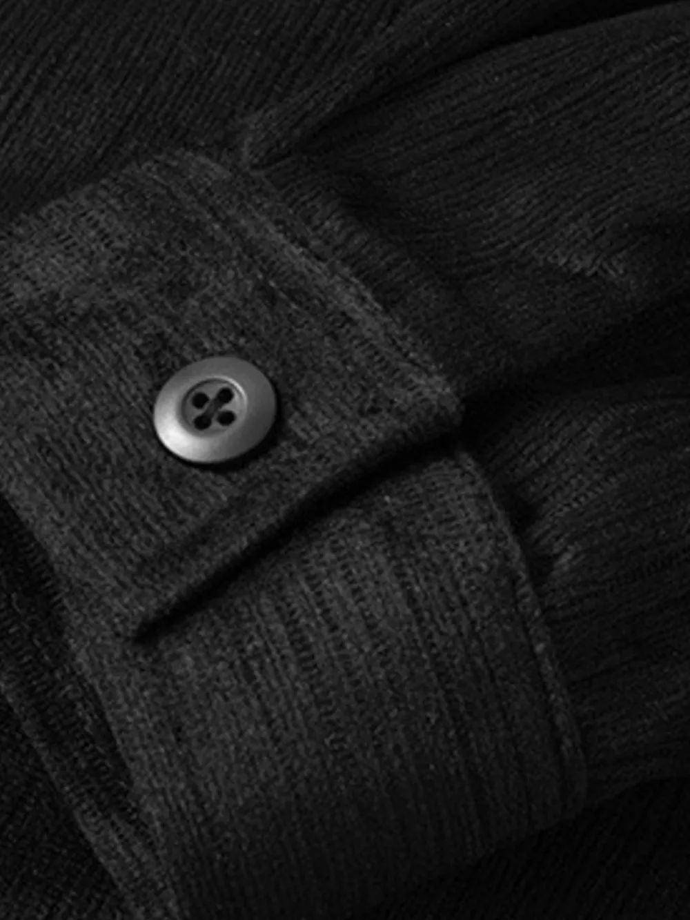 Men's Casual Corduroy Button-Down Shirt, image 6