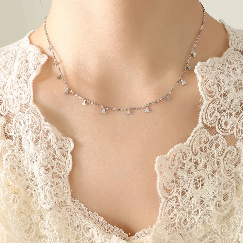Titanium Steel Charm Necklace, image 9