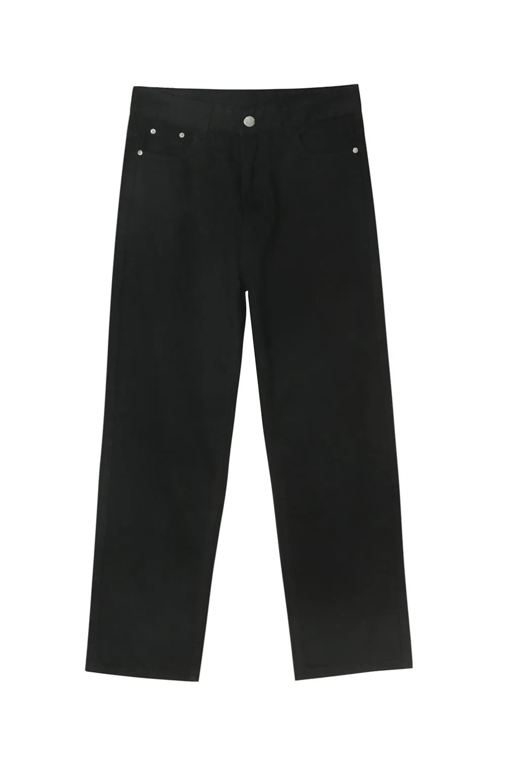 Straight Leg Jeans with Pockets, image 5