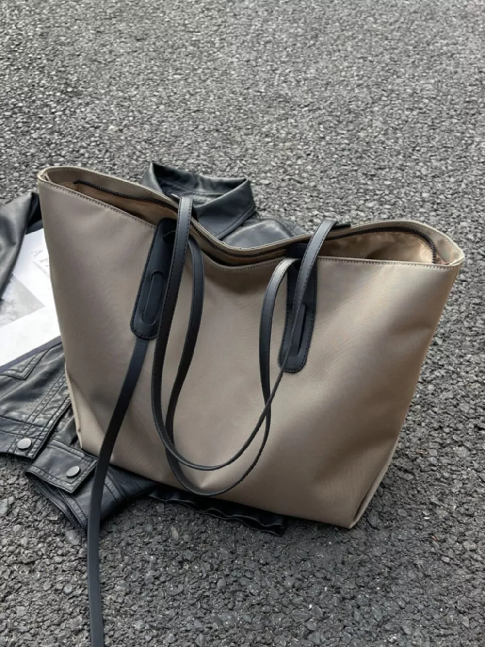 Oxford Cloth Tote Bag, image 7