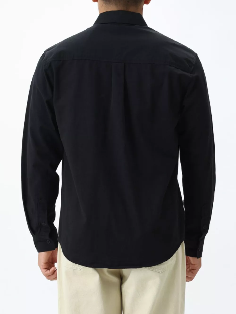 Men's Plus Size Button Down Long Sleeve Shirt, image 5
