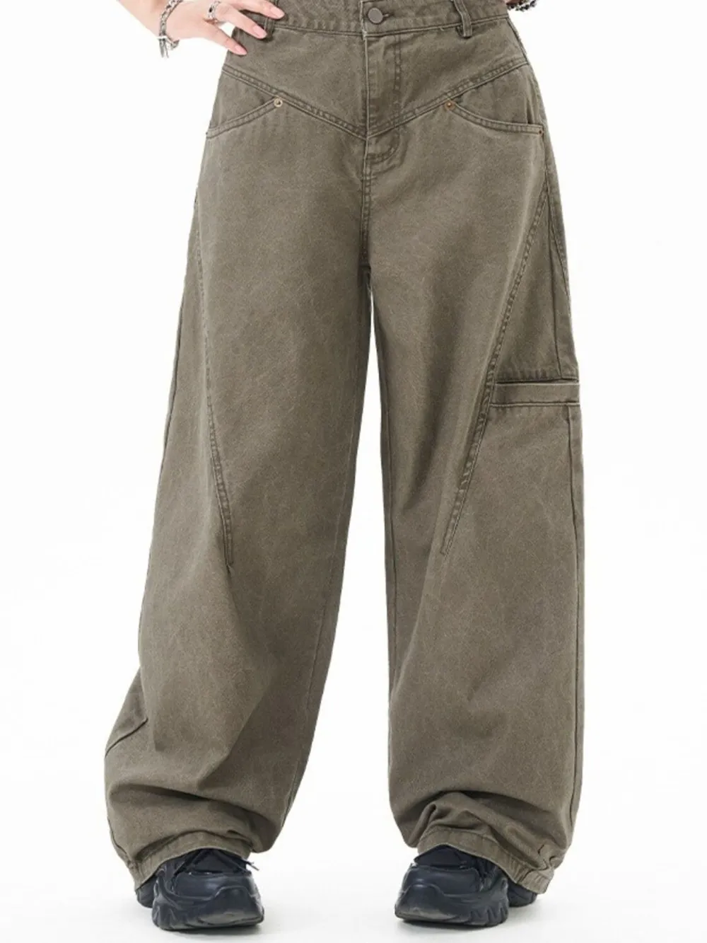 Men's Wide Leg Pants, image 5